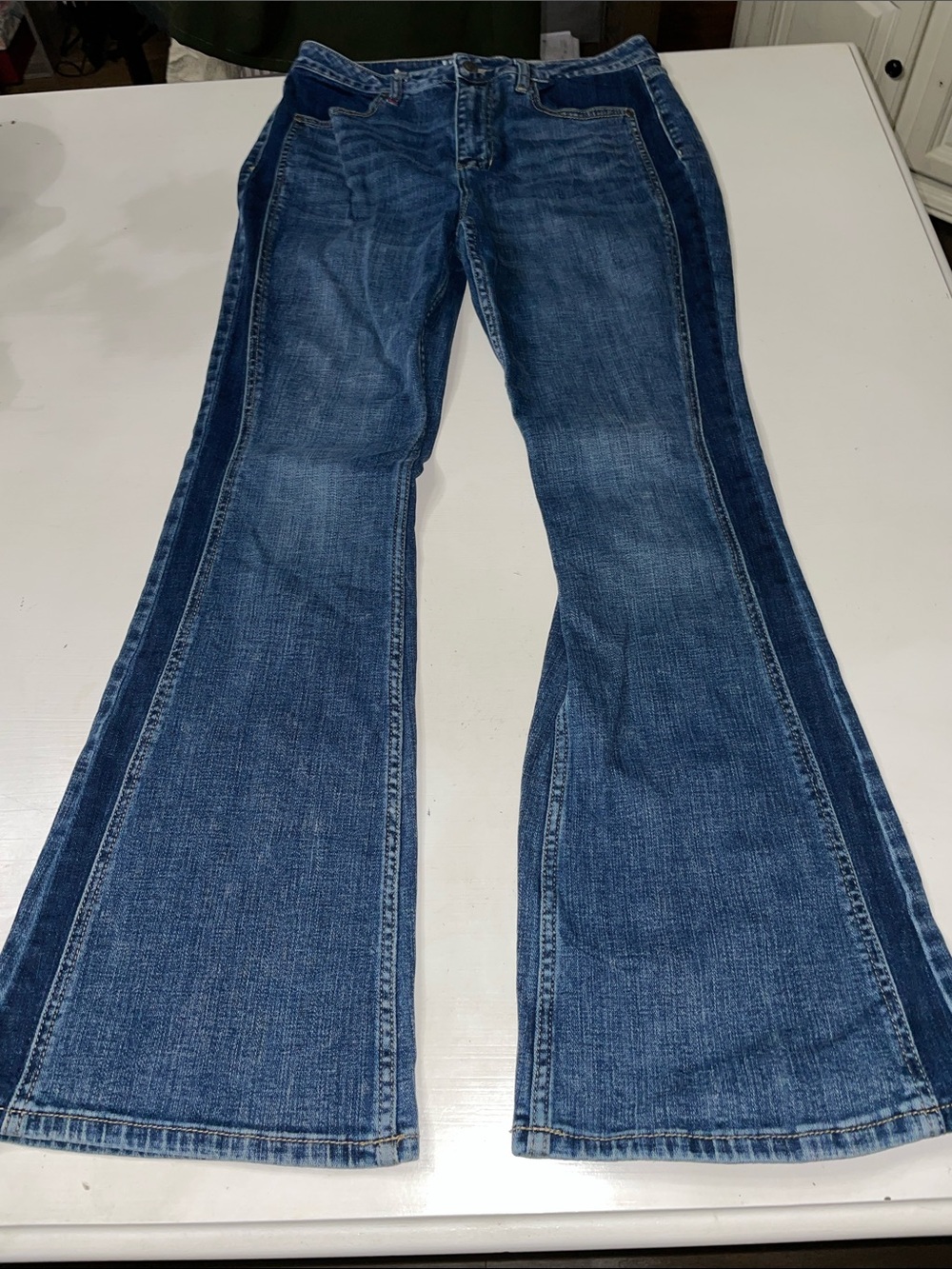 Idyllwind flare leg jeans size 12x32